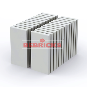 BEBRICKS Building Parts Series 87079 Tile 2x4 Building <strong>bricks</strong> parts 2*4 Light panel <strong>block</strong> sets part for kids DIY - Product Image 4