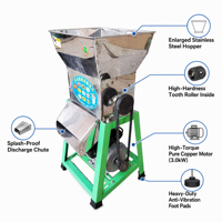 Machine à râper le manioc électrique commerciale, pulpeur de patate douce, broyeur de gingembre frais et de pommes de terre, extracteur de pâte de tubercules