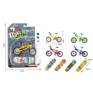 Populaire Doigt Vélo <span class=keywords><strong>Mini</strong></span> Alliage Vélo <span class=keywords><strong>BMX</strong></span> DIY Combinaison Ensemble Modèle Jouets Creative Doigts Touche Table Jeux Adulte Cadeau - Product Image 1