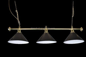 Éclairage durable pour tables de snooker et de <span class=keywords><strong>billard</strong></span>, style industriel rétro, luminaire rond à trois têtes de style classique - Product Image 6