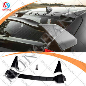 Honghang Fábrica Auto Acessórios PP Gloss Preto Hon Da civi Telhado Asa 2017-2018 Spoiler de Telhado ABS Boa Qualidade Novo Plástico - Product Image 6