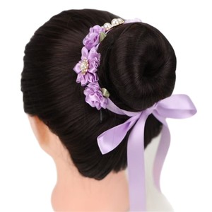 Bailarina de Ballet con Guirnalda Floral, <span class=keywords><strong>Katyusha</strong></span> no Puede Contenerse, Lleva Accesorios para el Cabello, Lazos para el Cabello para Actuaciones en Escenario - Product Image 1