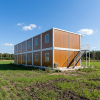 Solution de projet tout-en-un : Maison modulaire démontable pour dortoirs de travailleurs miniers et unités de bureau de chantier