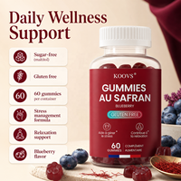 ACORN OEM Gummies au Safran Sans Sucre pour Femmes – Compléments pour le Soutien de l'Humeur
