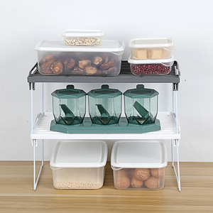 Kệ Để Đồ Nhà Bếp Có Thể Gập Lại, Kệ Sắt + Nhựa Có Thể Xếp Chồng Lên Nhau - Product Image 3