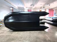 Bateau pneumatique en PVC de 4,5 m d'longueur et 0,9 mm d'épaisseur avec plancher en aluminium, bateau de pêche en PVC robuste pour 8 à 10 personnes et moteur hors-bord