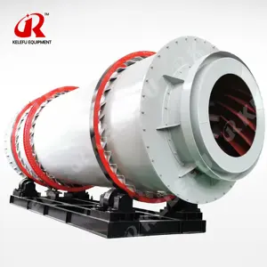 Fly Ash Industrial Cement Slag Three Cylinder Rotary Drum Dryer