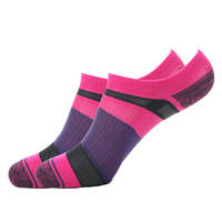 Chaussettes de sport pour femmes, nouveau style, invisibles, basses, en tricot standard, respirantes, avec technologie jacquard, pour l'automne et les activités de plein air