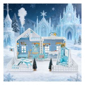 Role <b>Play</b> Dollhouse Pretend Villa Pretend <b>Play</b> Accessories Kids Pretend Imagination House - Product Image 3