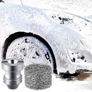 Stm High Pressure Washer <b>Foam</b> Nozzle Stainless Steel Foaming Net For Car Wash <b>Machine</b> Degreasing Cleaning Accessory - Product Image 3