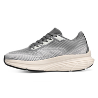 Chaussures de sport à bout large avec logo personnalisé pour hommes, tige en tricot respirant, support OEM/ODM, chaussures de course, faible MOQ, grandes tailles