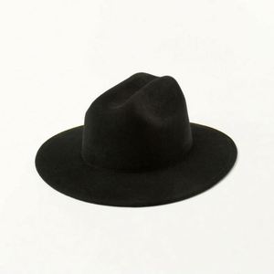 Sombreros Fedora de Fieltro de Pelo Sintético de Color Sólido de Alta Calidad al por Mayor - Product Image 4