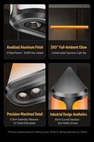 Lámpara Colgante LED Lineal de Aluminio de 1200 mm, RGB, Inteligente, Regulable, con Interruptor de Pared por Gestos y Control Remoto, para Comedor, Sala de Estar, Decoración del Hogar