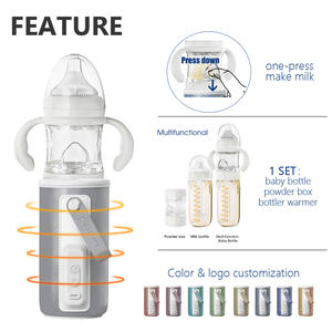 Vente en gros, voyage à l'extérieur, alimentation nocturne, col large, rinçage rapide, <span class=keywords><strong>anti</strong></span>-coliques, mélange de lait pour enfants, <span class=keywords><strong>biberon</strong></span> en <span class=keywords><strong>verre</strong></span> - Product Image 4