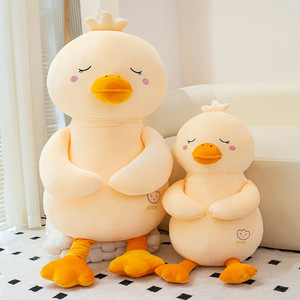 Peluche de Pato Súper Suave para Abrazar, Decoración del Hogar, Alivio del Estrés, Almohada para Dormir, Compañero Cálido - Product Image 4