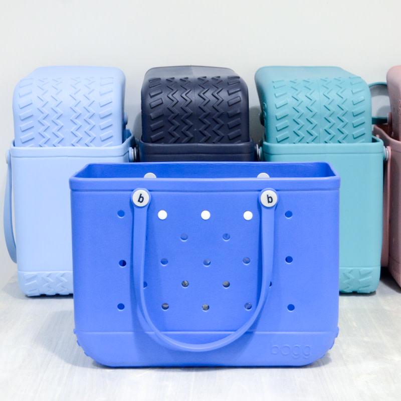 На открытом воздухе печати Кемпинг просто летние пляжные большая сумка-тоут из пластика и резины eva силиконовые пляжные bogg сумка