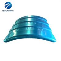Garde-boue pour semi-remorques et remorques, support de garde-boue en acier pour remorque, garde-boue en plastique pour roue légère double essieu tandem