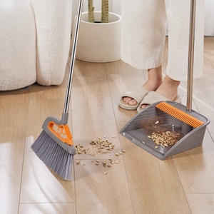 Realida Nguồn Cung Cấp Di Động 2 Trong <span class=keywords><strong>1</strong></span> Chổi Quét Dọn Đặt Phòng Sàn Nhà Bếp Làm Sạch Chổi Và Quét Dọn Bộ - Product Image 3