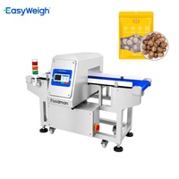 Détecteur de métaux alimentaire automatique industriel de haute précision en acier inoxydable pour les snacks, biscuits et champignons séchés