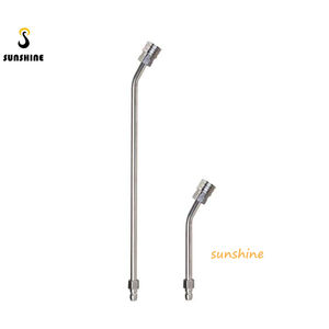 SS électrique haute pression lave-auto ensemble buses <span class=keywords><strong>de</strong></span> pulvérisation <span class=keywords><strong>de</strong></span> puissance lance Lance extension baguette toit gouttière tige <span class=keywords><strong>de</strong></span> nettoyage haute efficacité - Product Image 4