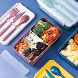 Wholesale Durable BPA Free <b>Compartments</b> <b>Lunch</b> <b>Boxes</b> Takeout Stackable <b>Lunch</b> ContainerWith Movable Divider for School Kids - Product Image 3