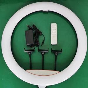 22 pulgadas transmisión en vivo RGB anillo <span class=keywords><strong>de</strong></span> luz fotografía Video <span class=keywords><strong>estudio</strong></span> película Smartphone bonita foto Selfie LED anillo círculo lámpara - Product Image 4