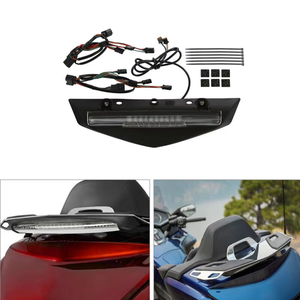 Portaequipajes <span class=keywords><strong>para</strong></span> <span class=keywords><strong>maletero</strong></span>, <span class=keywords><strong>luz</strong></span> de freno <span class=keywords><strong>LED</strong></span> <span class=keywords><strong>para</strong></span> Honda Gold Wing Tour GL1800 2018-2023, accesorios <span class=keywords><strong>para</strong></span> motocicleta - Product Image 3