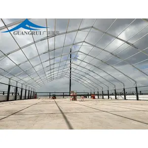 جديد 2024 خيمة تنس لكرة القدم الرياضية سريعة التركيب 16mx30m يمكن تثبيتها لـ 200 شخص
