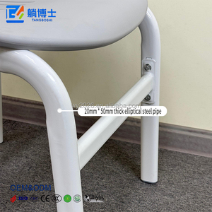 Chaise de salle de classe ergonomique moulée par injection <span class=keywords><strong>pour</strong></span> enseignants, mobilier éducatif <span class=keywords><strong>pour</strong></span> appartements et salles creuses - Product Image 4