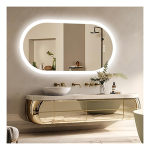 CF BLM1005 moderno maquillaje vanidad pantalla táctil inteligente luz LED <span class=keywords><strong>espejo</strong></span> <span class=keywords><strong>de</strong></span> pared gafas <span class=keywords><strong>baño</strong></span> <span class=keywords><strong>Baño</strong></span> Espejos decorativos con luz LED - Product Image 1