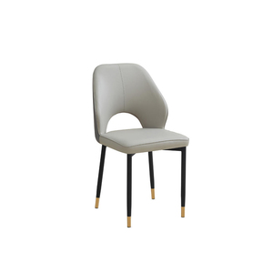 <span class=keywords><strong>Chaise</strong></span> de <span class=keywords><strong>salle</strong></span> <span class=keywords><strong>à</strong></span> <span class=keywords><strong>manger</strong></span> <span class=keywords><strong>en</strong></span> <span class=keywords><strong>cuir</strong></span> PU avec design écologique, pieds pliables, structure métallique durable pour la maison, le bureau et une utilisation multifonctionnelle - Product Image 6