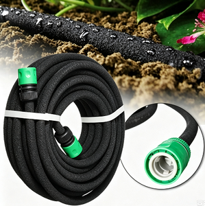 Tuyau d'arrosage poreux de 16 mm, tuyau d'irrigation goutte à goutte pour pelouse, potager, arrosage des plantes - Product Image 1