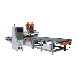 13% Remise Production de meubles 1530 Machine de routeur CNC avec table de déchargement à chargement automatique et <span class=keywords><strong>logiciel</strong></span> d'imbrication - Product Image 1