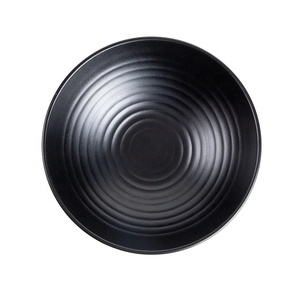Cuenco de melamina para restaurante japonés, cuenco Negro Grande personalizado a granel, barato, 100% - Product Image 2