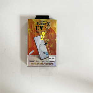Protector de Pantalla de Vidrio Templado Transparente UV Curvo 3D con LED Líquido para Samsung S23U Note <span class=keywords><strong>20</strong></span> - Product Image 3