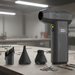 مكنسة هوائية كهربائية صغيرة محمولة في الدقيقة 4 تروس منفاخ نفاث شاشة كمبيوتر محمول منظف شاشة لوحة مفاتيح غبار - Product Image 1