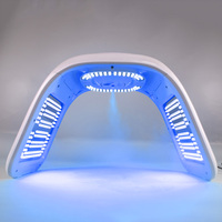 Appareil de beauté pour le visage et le corps, diffuseur de vapeur, 7 couleurs PDT LED, thérapie par lumière UV Photon