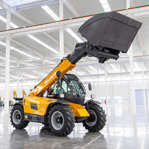 Manipulador Telescópico Todoterreno Popular de 3 y <span class=keywords><strong>4</strong></span> Toneladas, con Elevación de 4x4, Pluma Telescópica, Montacargas Diésel de Cuatro Ruedas - Product Image 5