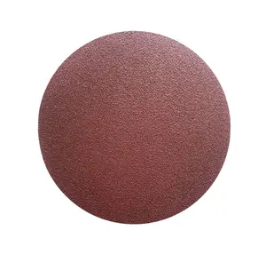 Bán Buôn Zy Mài Mòn 4 Inch 125Mm Không Có Lỗ 40-2000 Grit Red Pet Phim Sanding Đĩa Cát Giấy Công Cụ Mài Mòn Cho Gỗ Và Xe