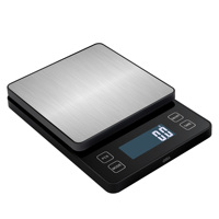 Balance numérique à affichage numérique, alimentée par batterie, rechargeable par USB, arrêt automatique, 4 boutons, précision 10 unités, vente en gros