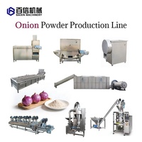 Poudre sèche d'oignon d'automation continue faisant la machine poudre sèche d'oignon faisant la machine 100-1500 KG/H poudre d'oignon faisant la machine