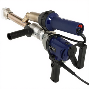Machine de soudage par extrusion de plastique <span class=keywords><strong>électrique</strong></span> portative WELDY 3000W EX3, <span class=keywords><strong>pistolet</strong></span> de soudage à air chaud pour vinyle et machine de soudage par extrusion - Product Image 3