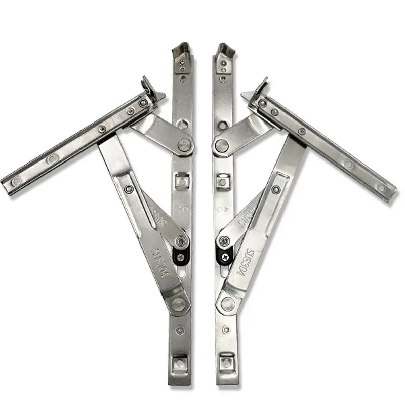 Factory customized 201/304/316 stainless steel friction stay 4 arm heavy duty friction stays hinges for window