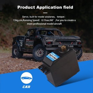 CYS-S0150 1/10 Servo Digital Impermeable Unisex para Juguetes <span class=keywords><strong>RC</strong></span>, Mini Avión/<span class=keywords><strong>Coche</strong></span> con GPS, Funciona con Batería, Rotor de Alto Torque de 15KG, Eje de 6mm - Product Image 2