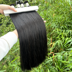 Extensions de cheveux humains vierges vietnamiens droits cuticule alignée sans perte ni enchevêtrement - Product Image 4