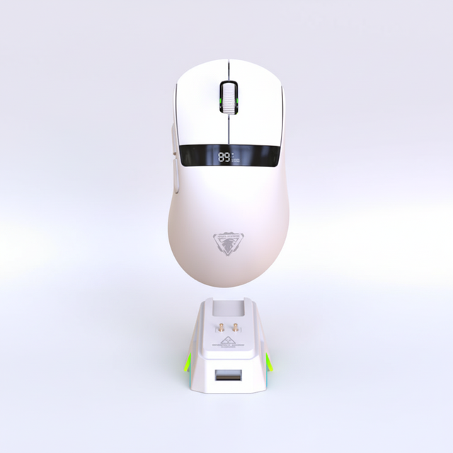 Jedel New Lightweight 7D Three Model with Charging Dock Gaming Mouse E-sports Gaming Mouse With Screen Display for Computer PC