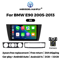 MEKEDE 4 cœurs 2+32 Go Android 14 Autoradio Car-play Navigation FM Écran IPS 1024*600 pour BMW E90 2005-2013