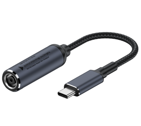 DC 7.9 x 0.9 มม. เป็น USB-C / Type-C ตัวผู้