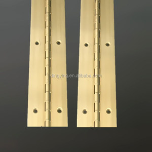 Tinh Khiết Brass Liên Tục Dài Bản Lề Cho Cửa Sổ Tủ Hộp Quà Tặng Nhà Phần Cứng Giấu Đàn Piano Bản Lề - Product Image 5