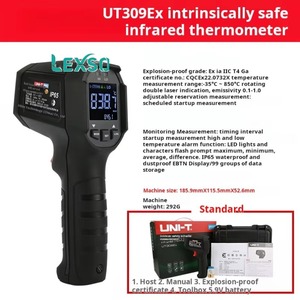 Termómetro Infrarrojo a Prueba de Explosiones Lexso Uni-t UT309EX con Capacidad de Medición de Alta Temperatura - Product Image 5